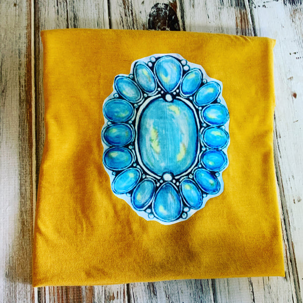 Turquoise Stone Shirt