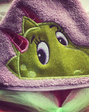 Dragon Girl Hooded Towel