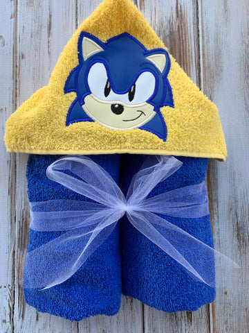 Sonic the Hedgehog Hooded towel