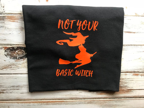 Not Your Basic Witch Shirt