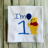 Winnie the Pooh 1st Birthday Shirt