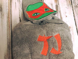 Ninja Turtle Hooded Towel