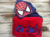 SpiderMan Hooded Towel