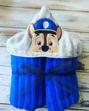 Paw Patrol Chase Hooded Towel
