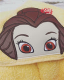 Beauty and the Beast Belle Hooded Towel