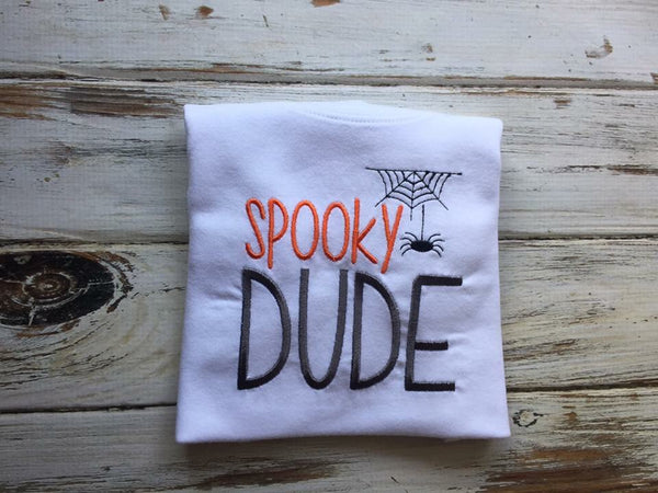 Spooky Dude shirt or onesie