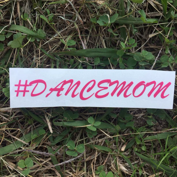 Dance Mom vinyl decal