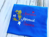 4th Of July American Mermaid Shirt or bodysuit