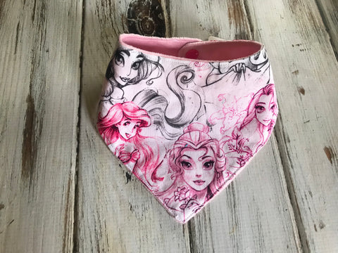 6-12 months Disney Princess Bandana Bib