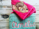 Bambi Hooded Towel