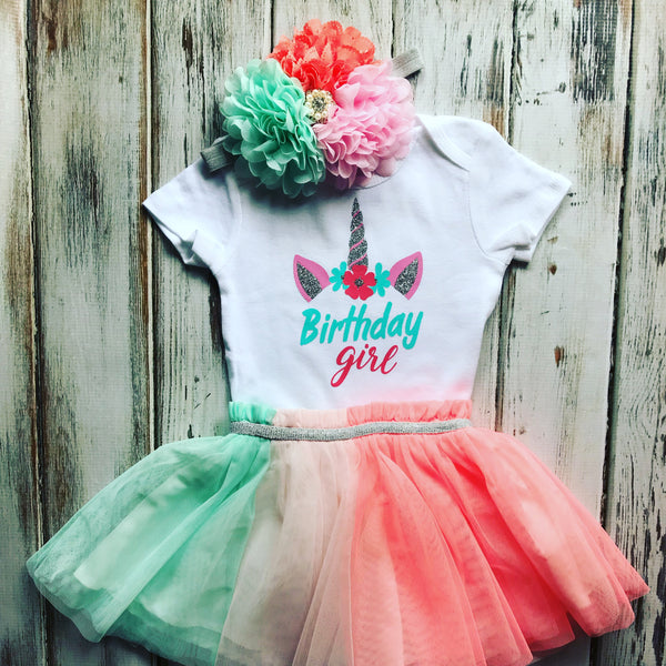 Unicorn Birthday Girl shirt