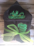 Hulk Hooded Towel