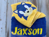 Sonic the Hedgehog Hooded towel