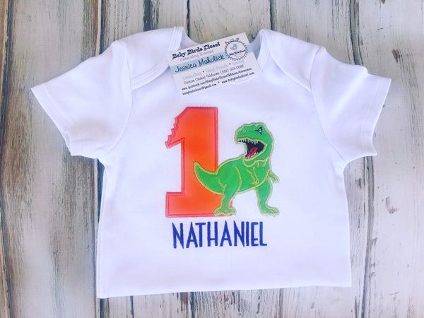 TRex 1st Birthday shirt