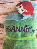 The Little Mermaid Hooded Towel