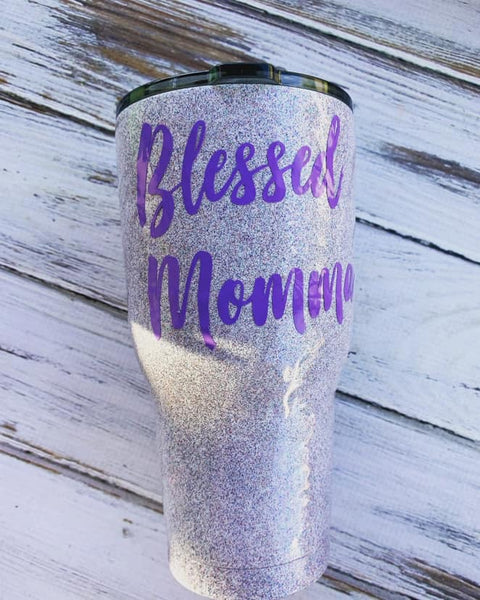 Blessed Momma custom 30 oz Rtic cup